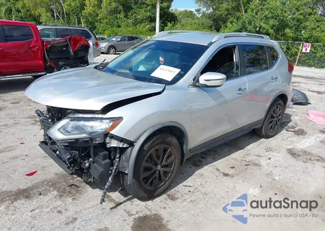 2020 Nissan Rogue Sv Fwd из США, поврежденный, VIN KNMAT2MT9LP517269